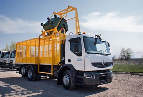 Autogunoiere pentru colectare 2 Autogunoiera pentru colectare plastic