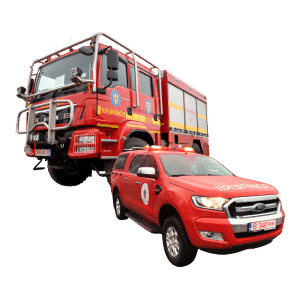 Autospecială de stins incendii cu apă și spumă