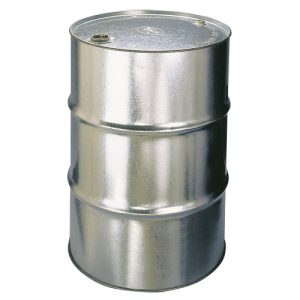 Butoi metalic 200 L cu două bușoane
